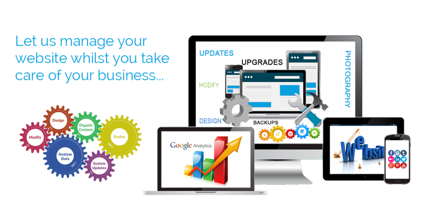 Website Management Services Cornwall